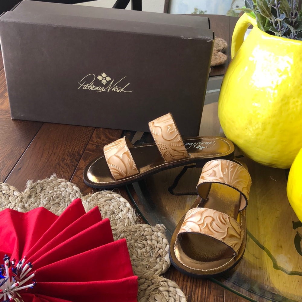 Patricia Nash Flair Sandal. Size 5.5
